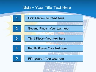 Development Electric Outlet PowerPoint Template