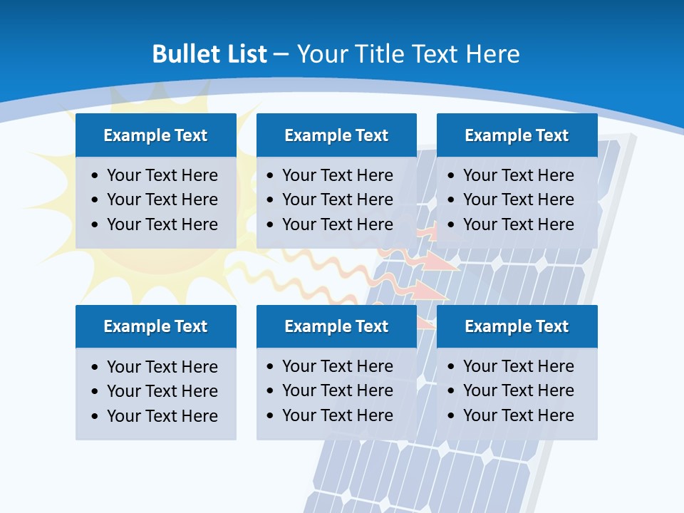 Development Electric Outlet PowerPoint Template