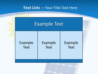 Development Electric Outlet PowerPoint Template
