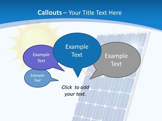 Development Electric Outlet PowerPoint Template