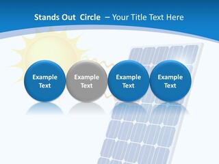 Development Electric Outlet PowerPoint Template