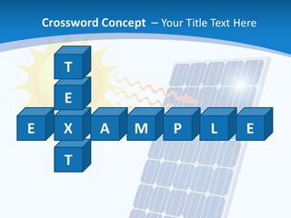 Development Electric Outlet PowerPoint Template
