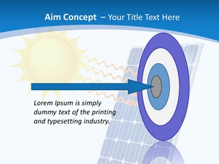 Development Electric Outlet PowerPoint Template