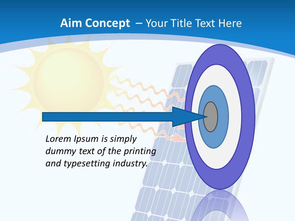 Development Electric Outlet PowerPoint Template