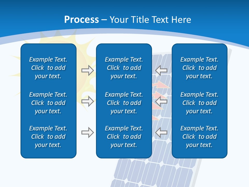Development Electric Outlet PowerPoint Template