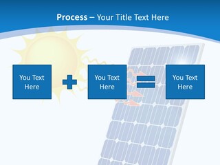 Development Electric Outlet PowerPoint Template