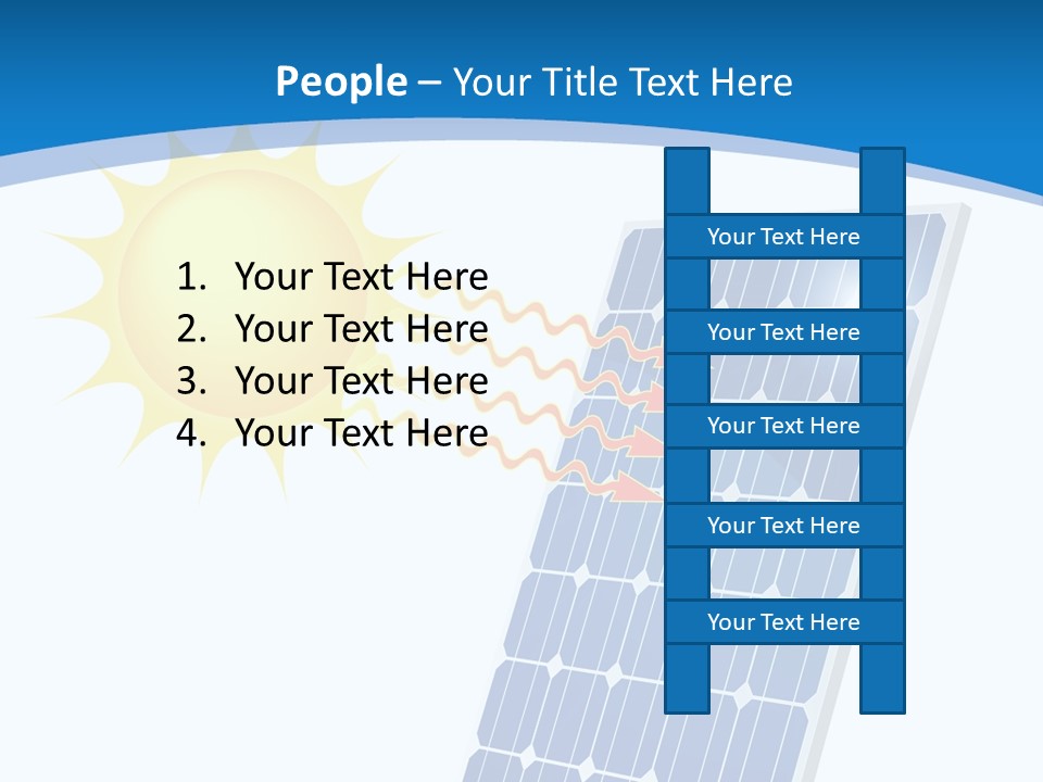 Development Electric Outlet PowerPoint Template