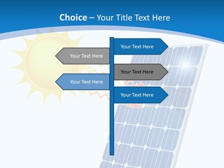 Development Electric Outlet PowerPoint Template