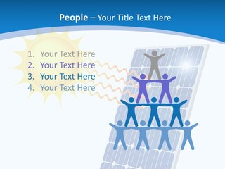 Development Electric Outlet PowerPoint Template