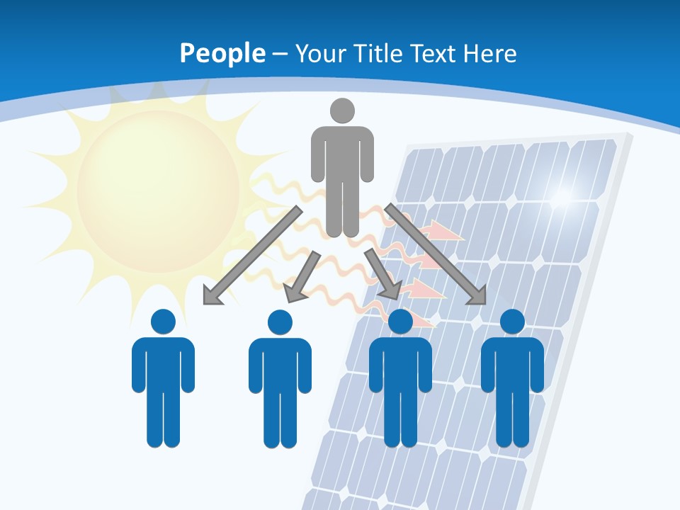 Development Electric Outlet PowerPoint Template