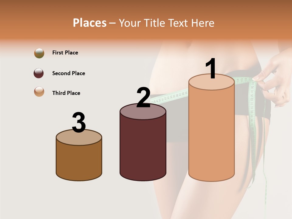 Losing Beautiful Belly PowerPoint Template