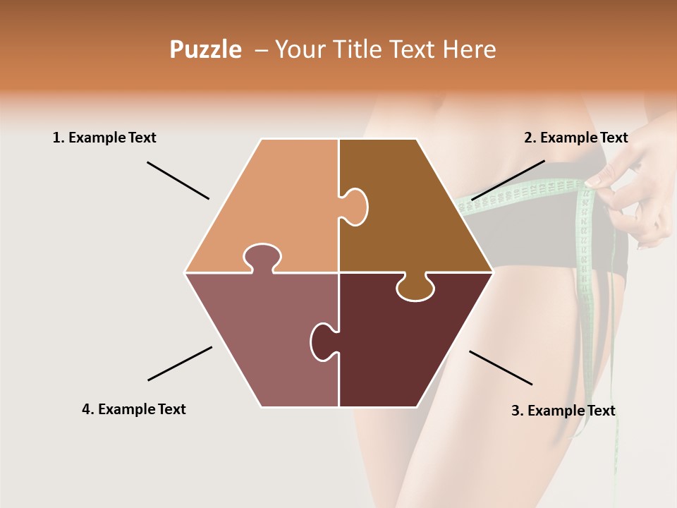 Losing Beautiful Belly PowerPoint Template