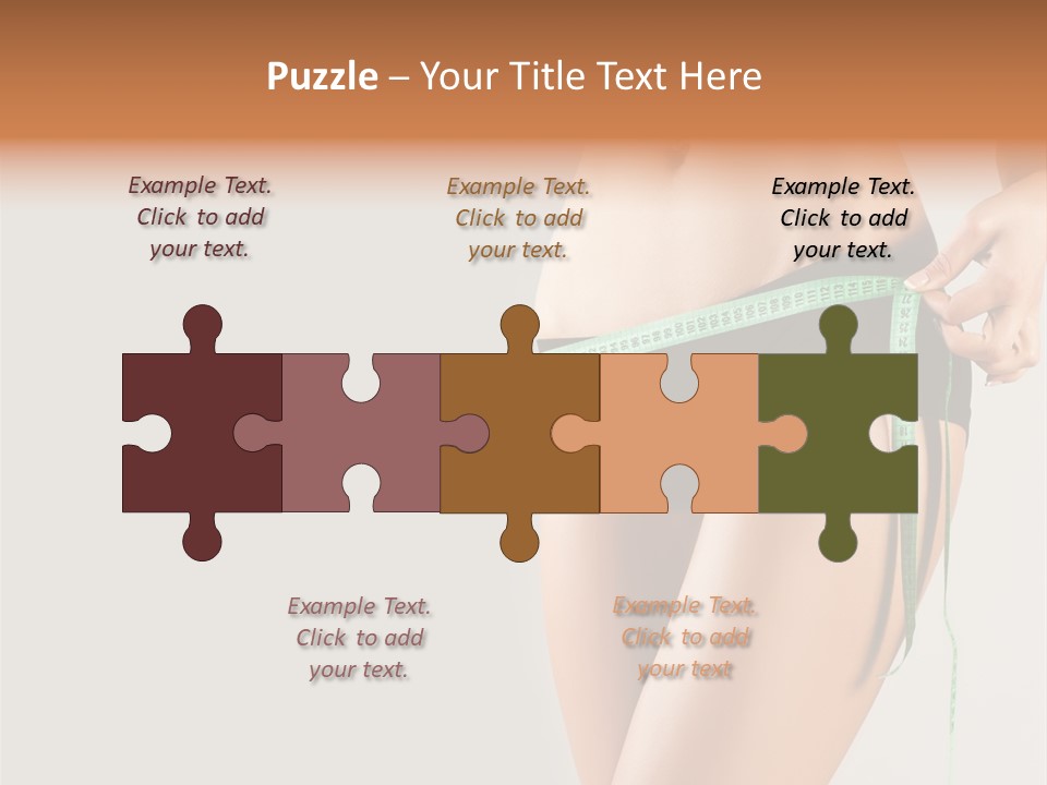 Losing Beautiful Belly PowerPoint Template