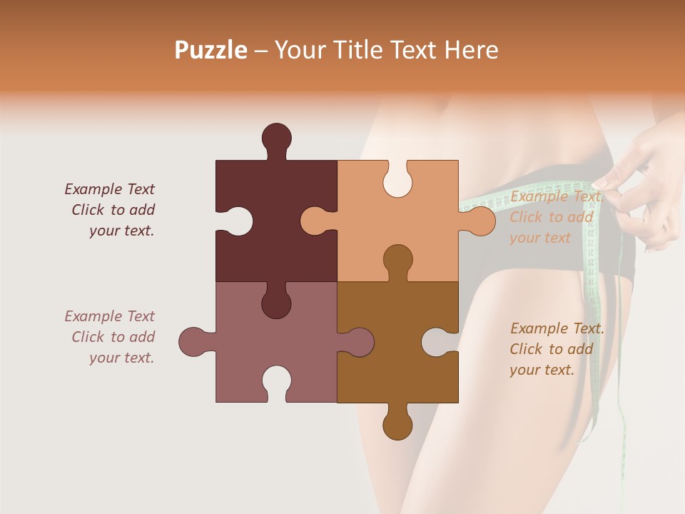 Losing Beautiful Belly PowerPoint Template