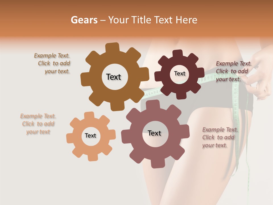 Losing Beautiful Belly PowerPoint Template