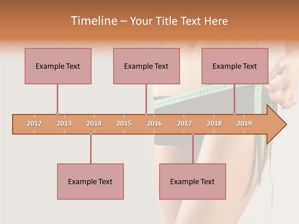 Losing Beautiful Belly PowerPoint Template