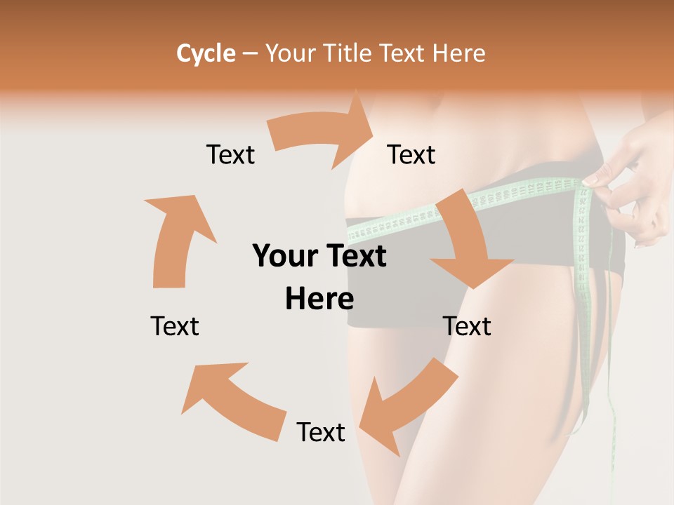 Losing Beautiful Belly PowerPoint Template