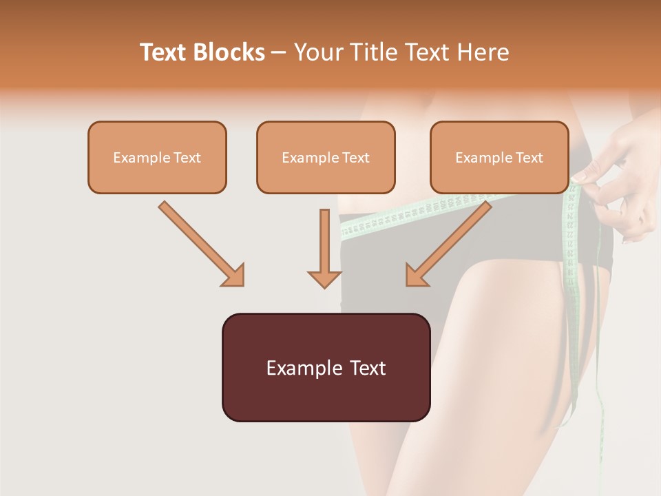 Losing Beautiful Belly PowerPoint Template