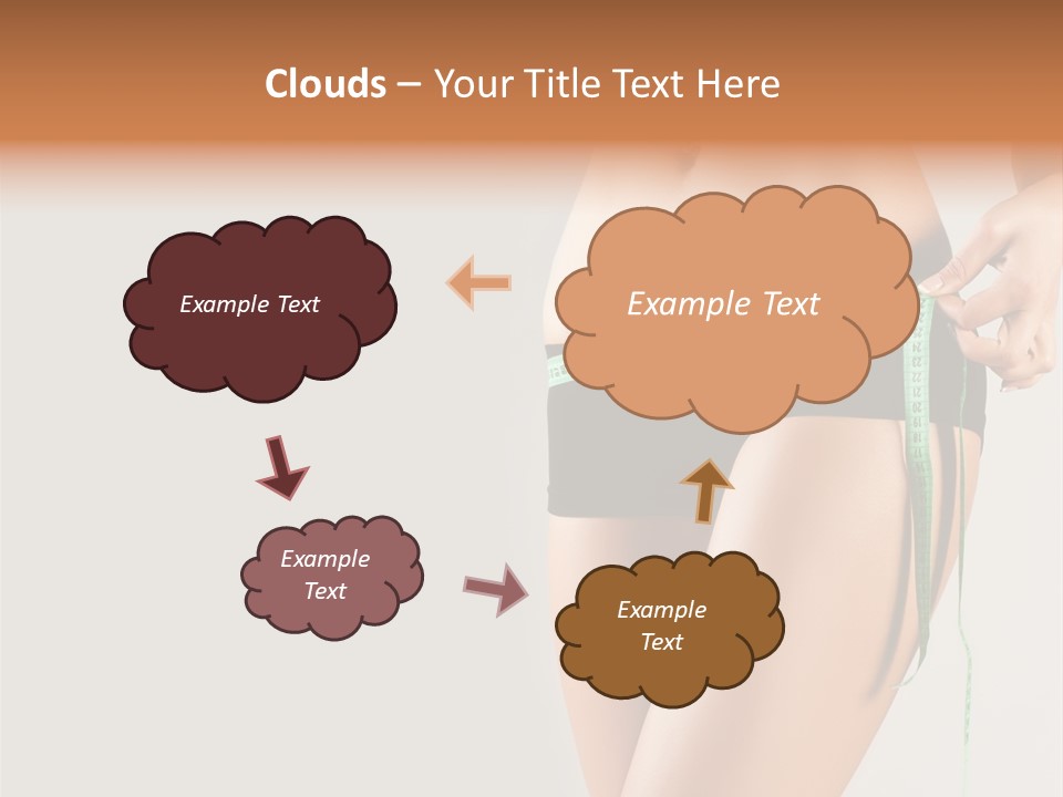 Losing Beautiful Belly PowerPoint Template