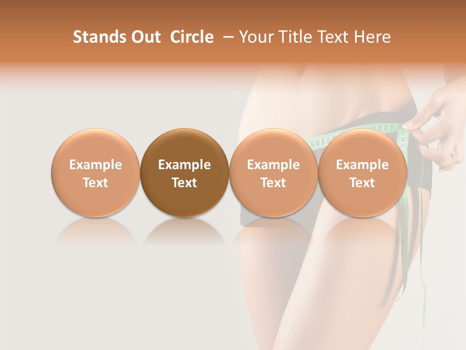 Losing Beautiful Belly PowerPoint Template