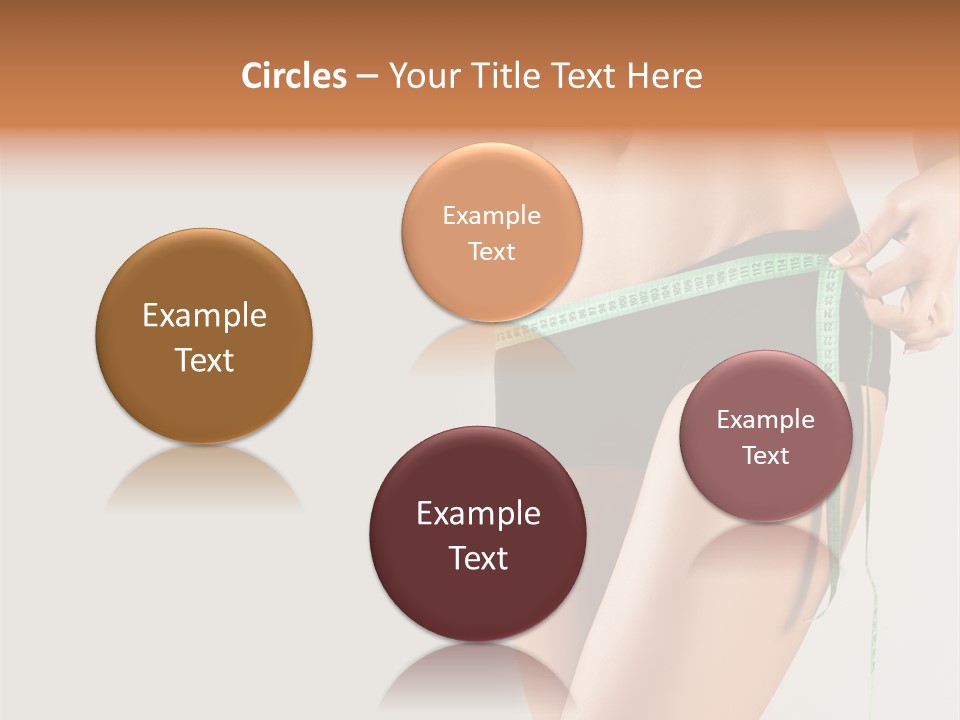 Losing Beautiful Belly PowerPoint Template