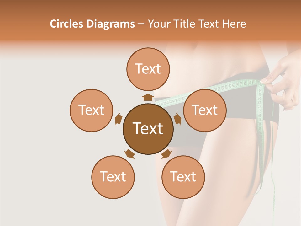 Losing Beautiful Belly PowerPoint Template