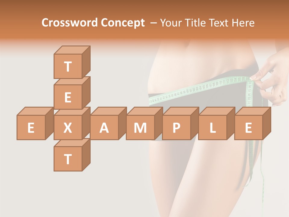 Losing Beautiful Belly PowerPoint Template