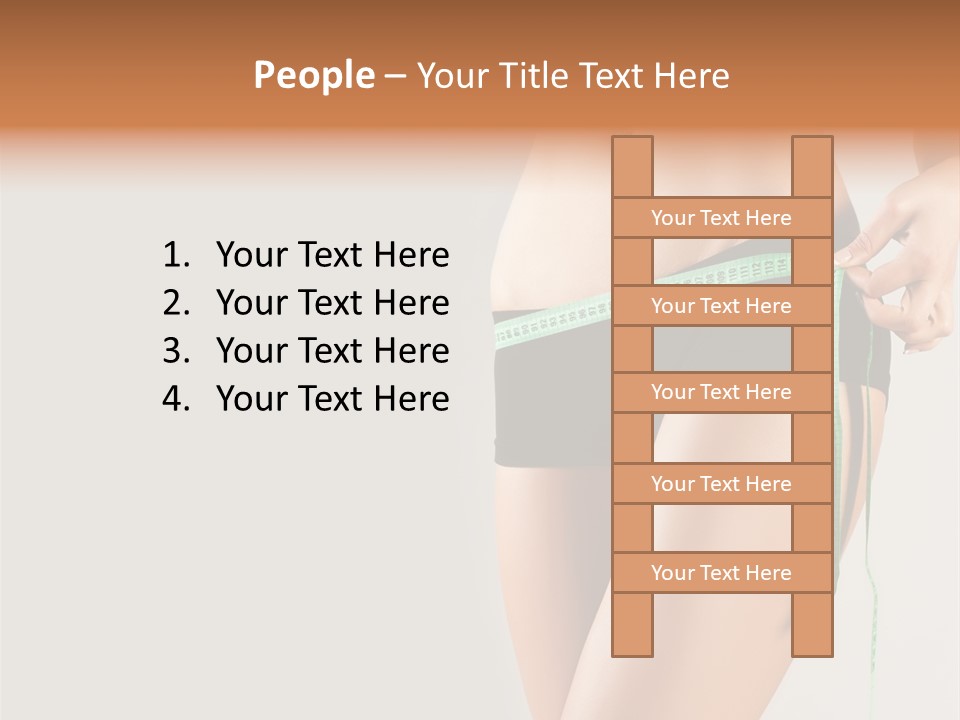 Losing Beautiful Belly PowerPoint Template