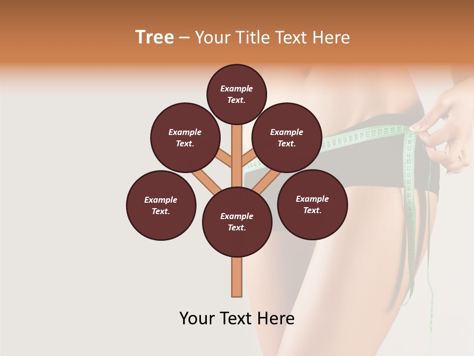 Losing Beautiful Belly PowerPoint Template