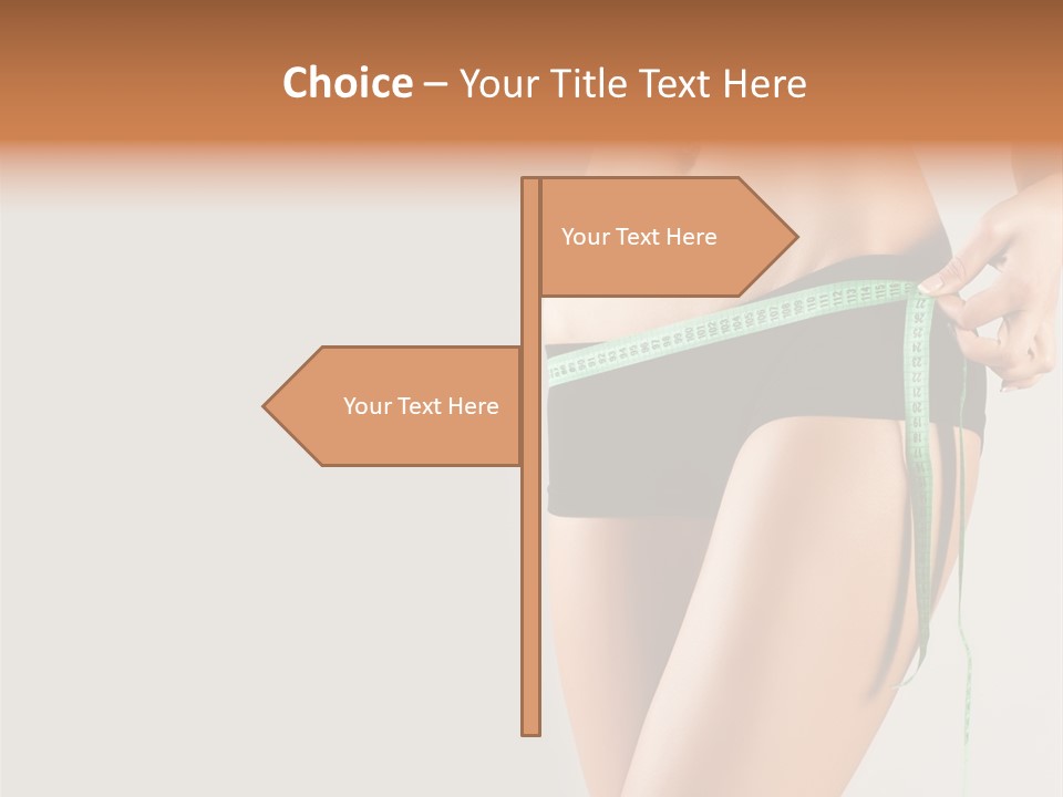 Losing Beautiful Belly PowerPoint Template