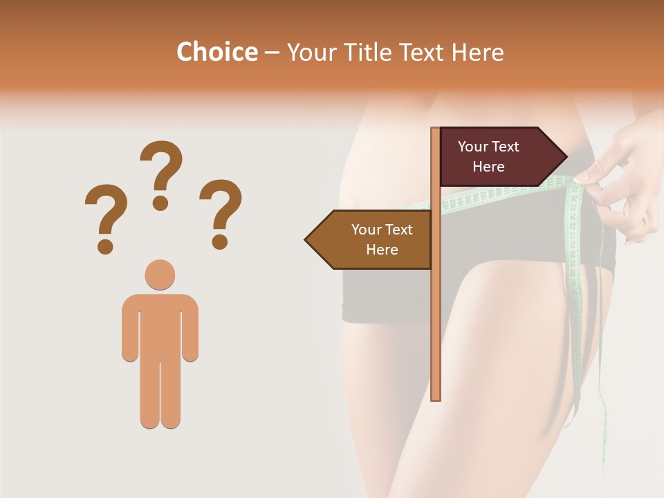 Losing Beautiful Belly PowerPoint Template