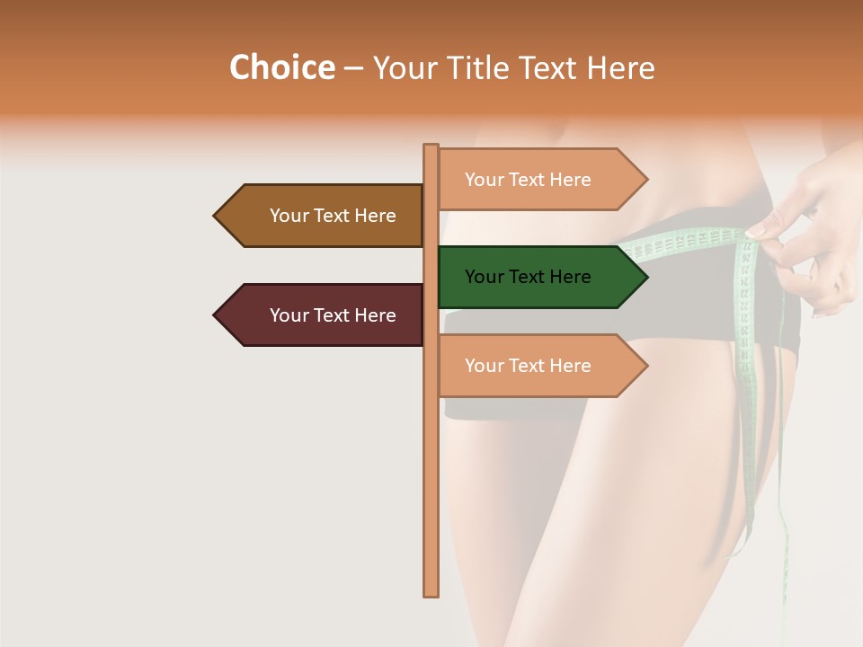 Losing Beautiful Belly PowerPoint Template