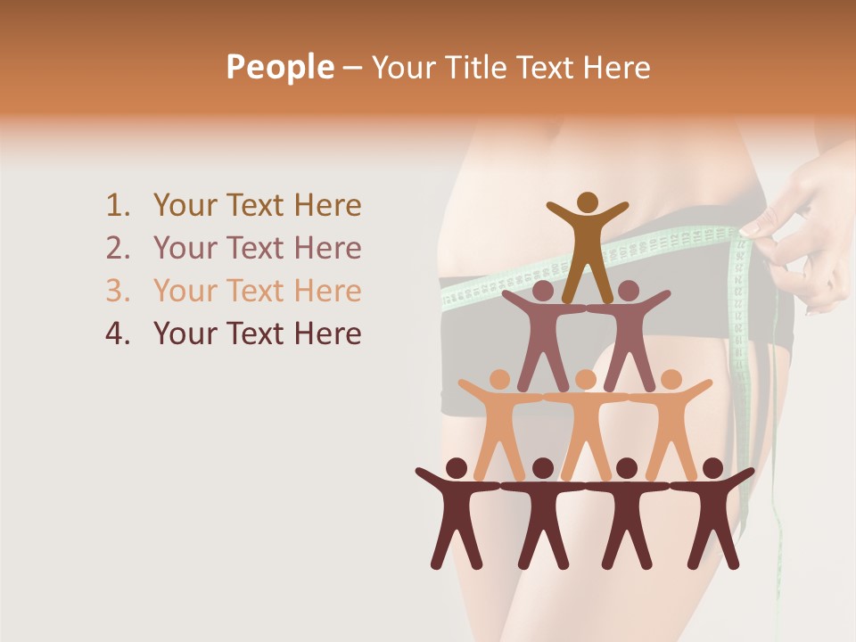 Losing Beautiful Belly PowerPoint Template