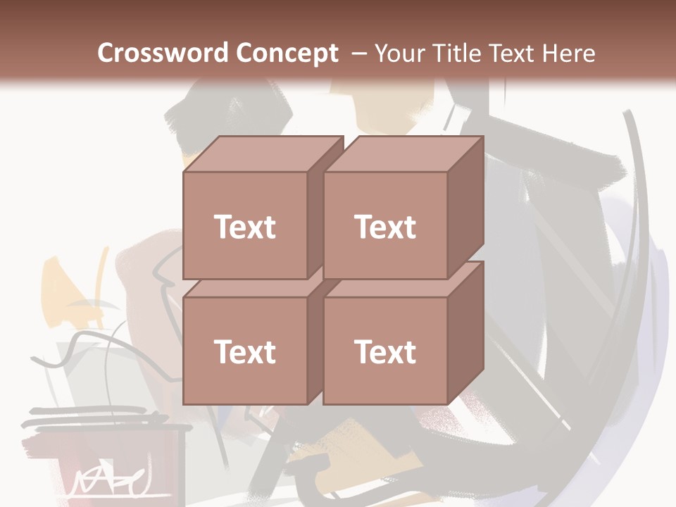 Examination The Boss A Question PowerPoint Template