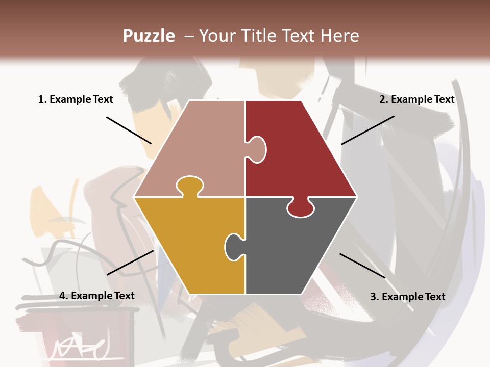 Examination The Boss A Question PowerPoint Template