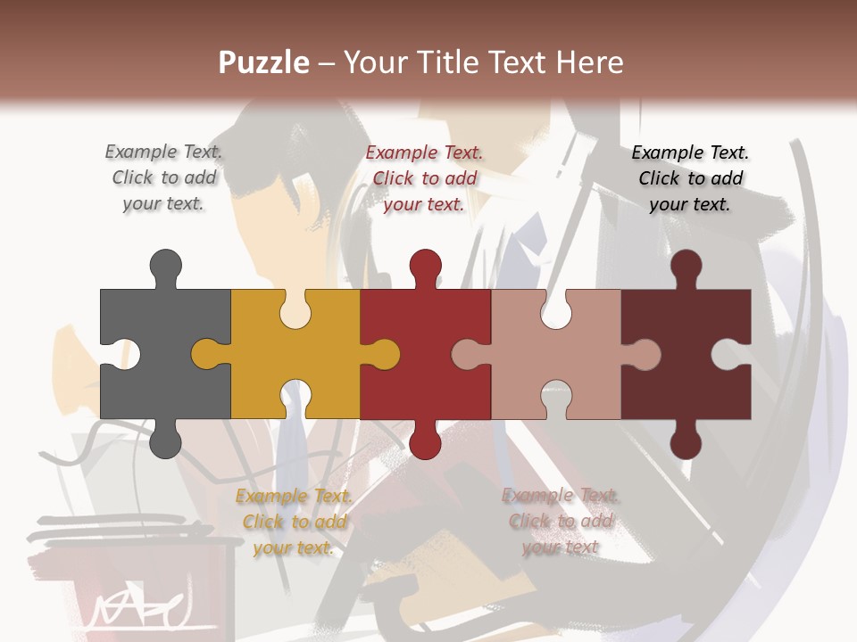 Examination The Boss A Question PowerPoint Template