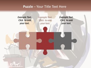 Examination The Boss A Question PowerPoint Template