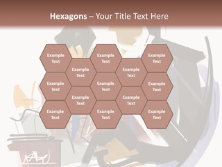 Examination The Boss A Question PowerPoint Template
