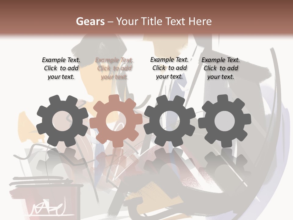 Examination The Boss A Question PowerPoint Template