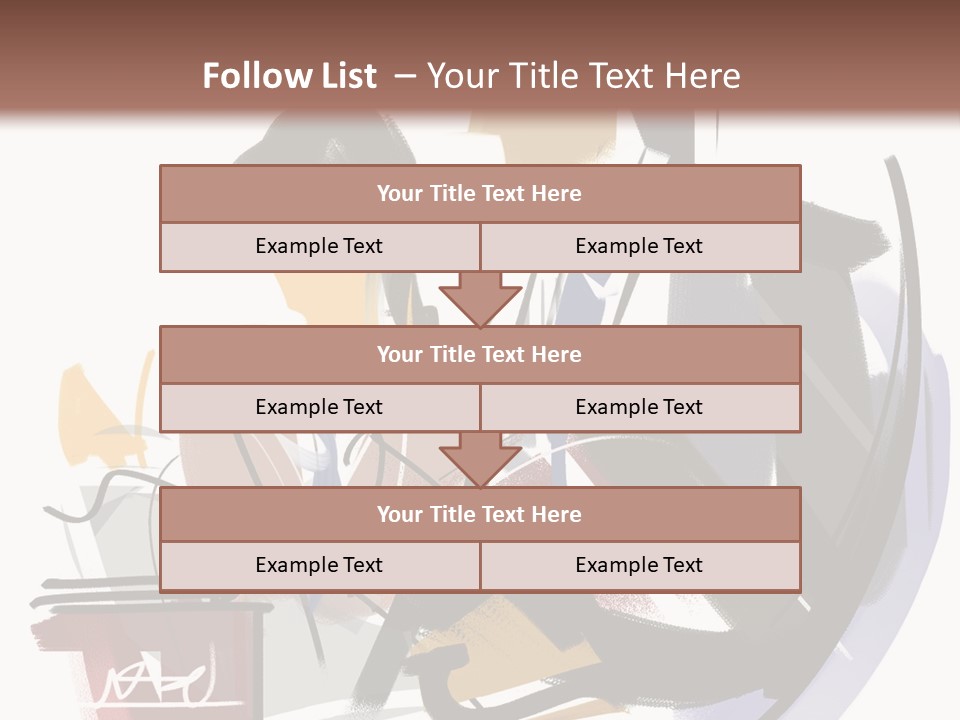 Examination The Boss A Question PowerPoint Template