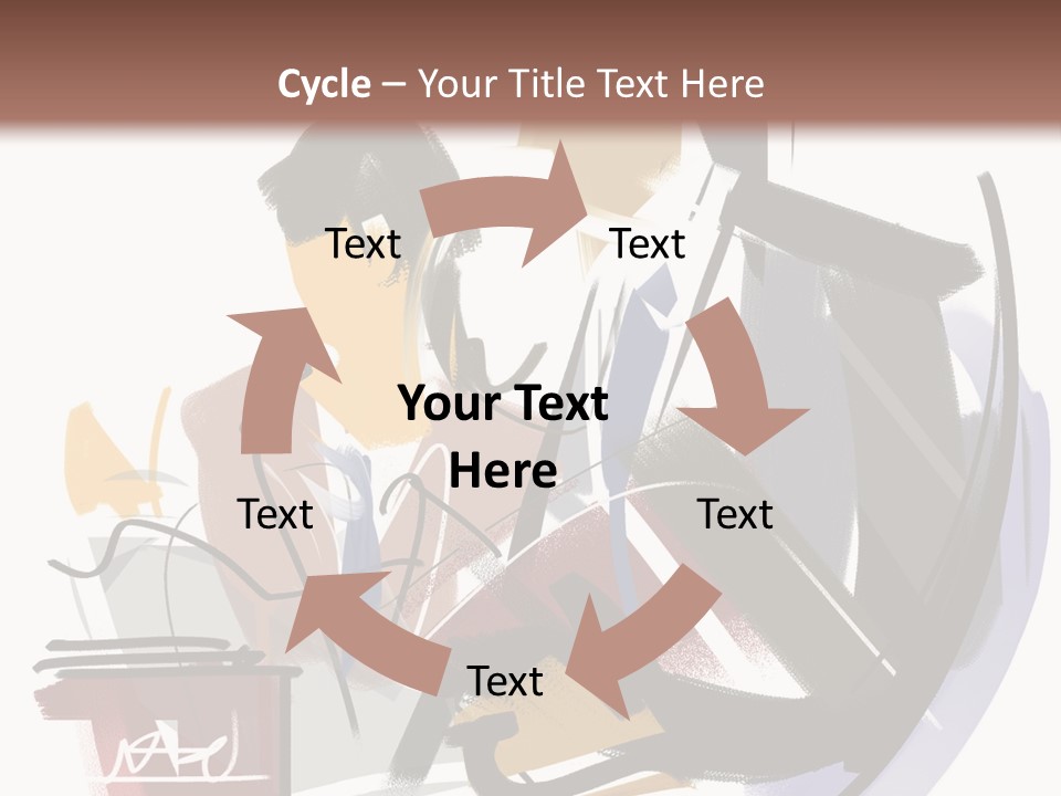 Examination The Boss A Question PowerPoint Template
