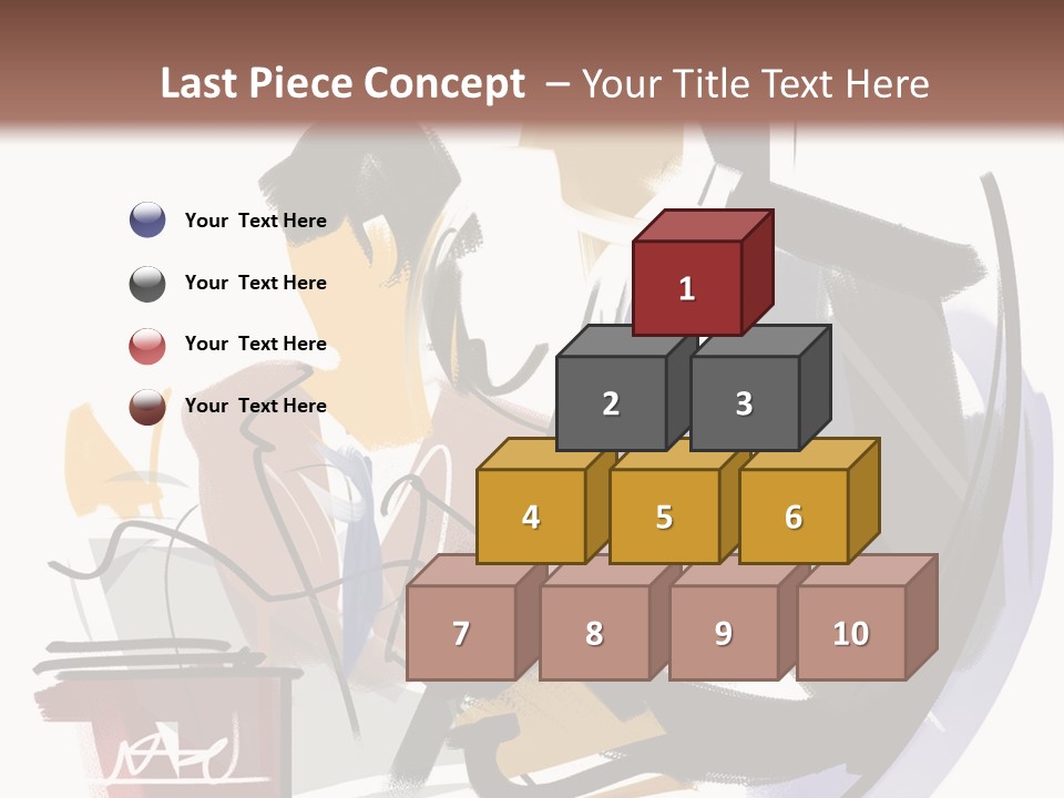 Examination The Boss A Question PowerPoint Template