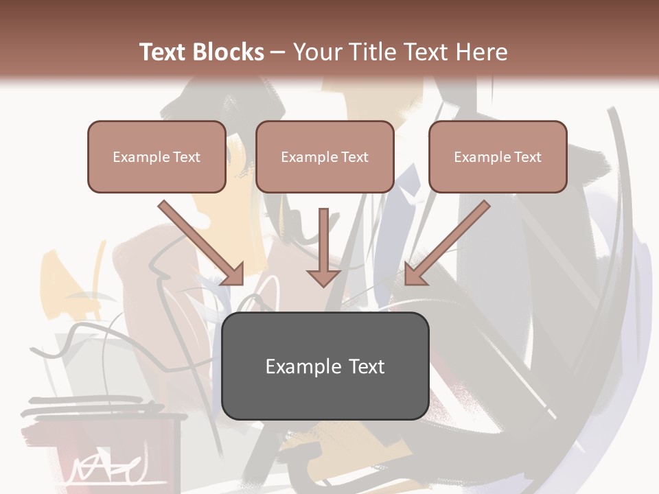 Examination The Boss A Question PowerPoint Template