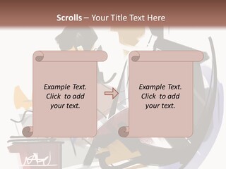 Examination The Boss A Question PowerPoint Template