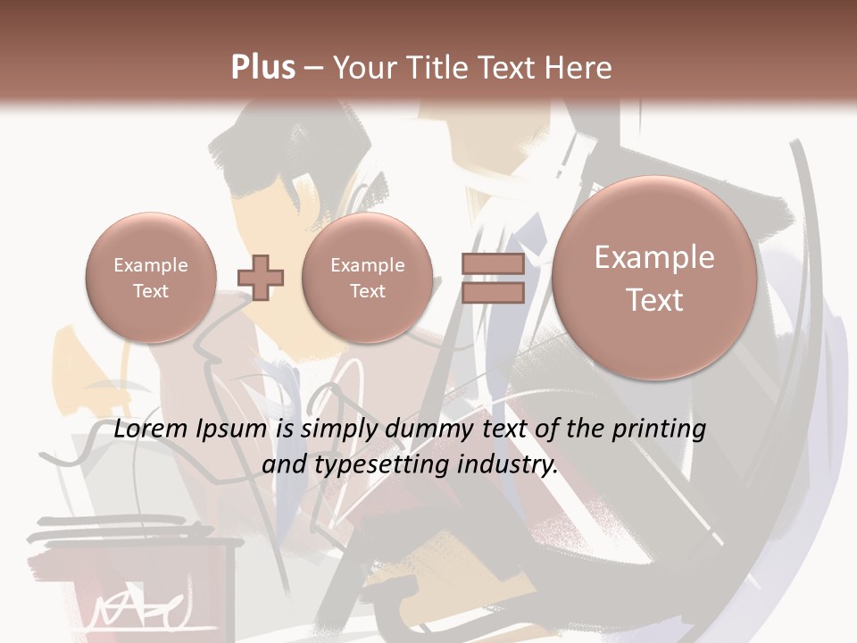 Examination The Boss A Question PowerPoint Template