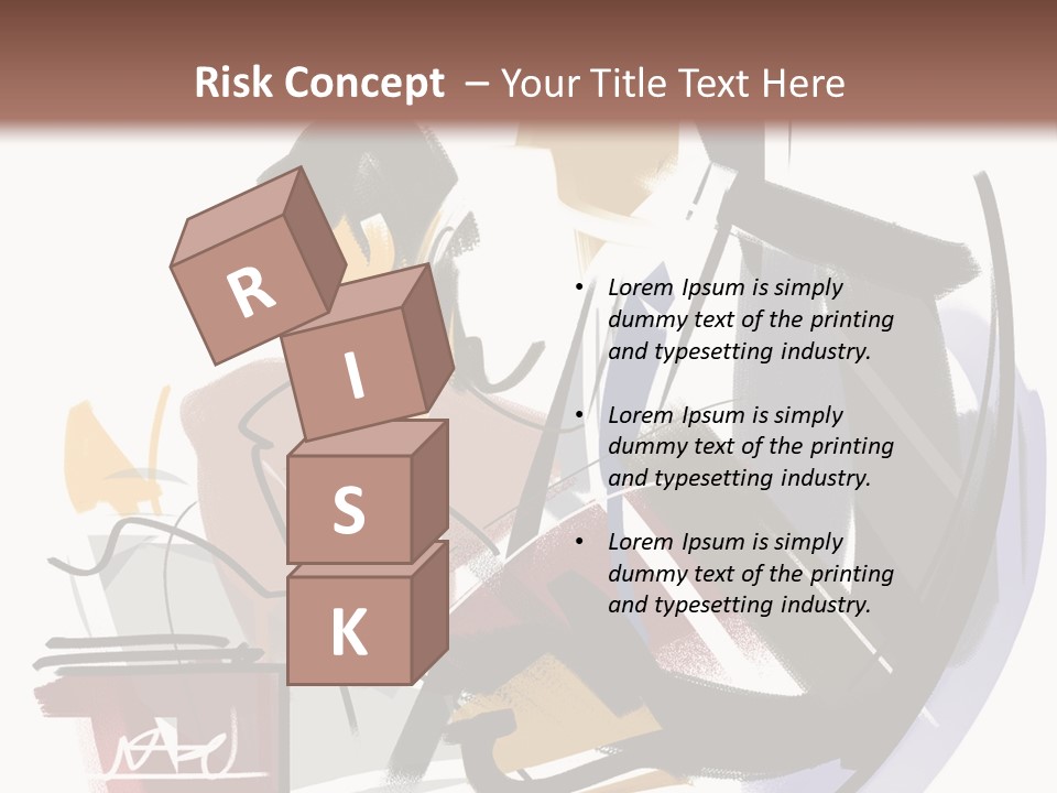 Examination The Boss A Question PowerPoint Template