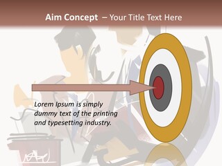 Examination The Boss A Question PowerPoint Template
