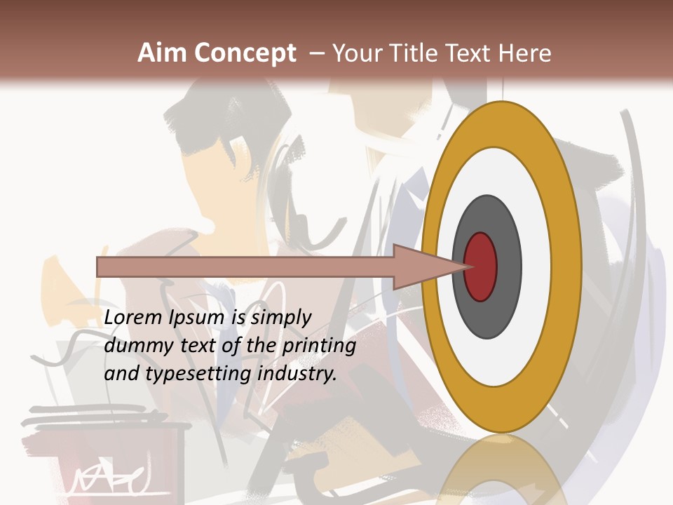 Examination The Boss A Question PowerPoint Template