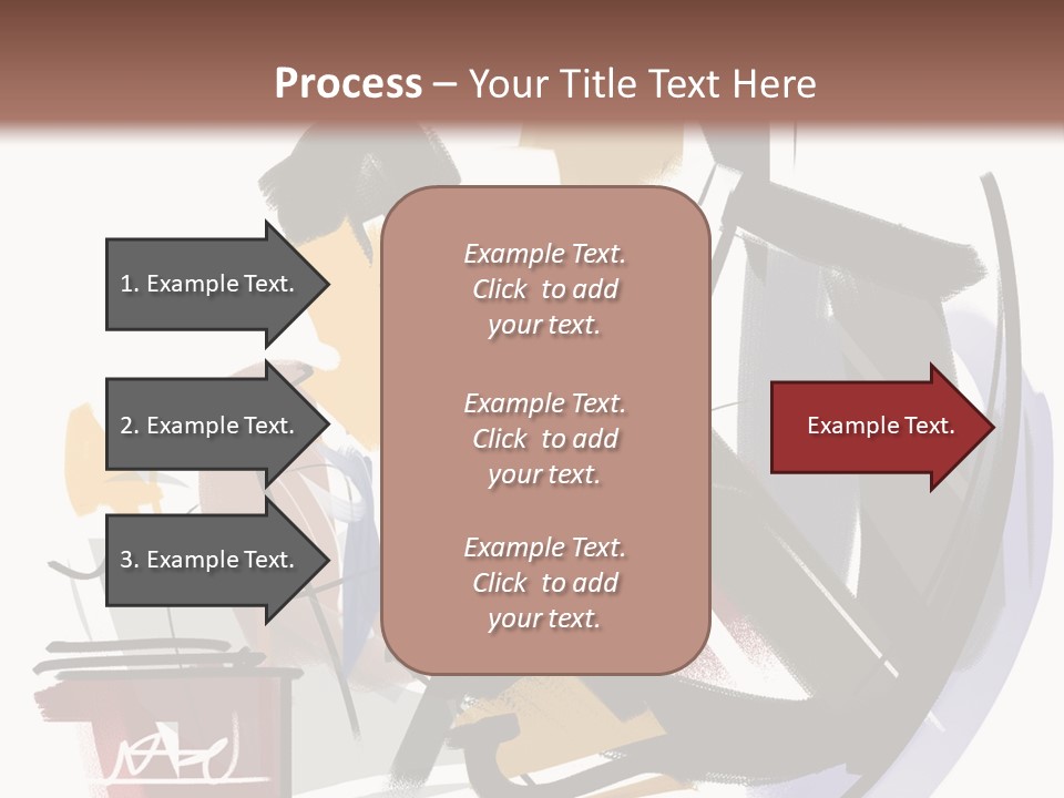 Examination The Boss A Question PowerPoint Template