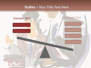 Examination The Boss A Question PowerPoint Template